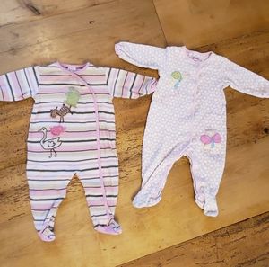 9mth Pekkle Sleepers X2